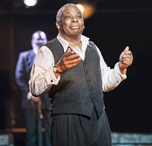 Don Warrington as Willy Loman. Credit: Johan Persson