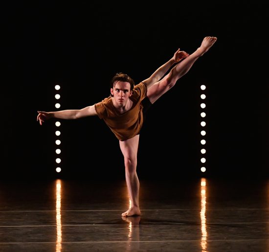Matthew Rawcliffe in ‘Axon’. The Lowry CAT at UDance 2016 Nationals. Photography Brian Slater