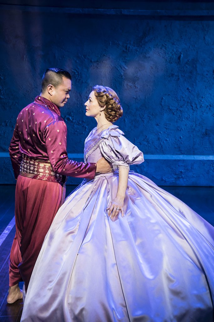 The King And I Tour Jose Llana (The King) Annalene Beechey (Anna) Credit: Johan Persson