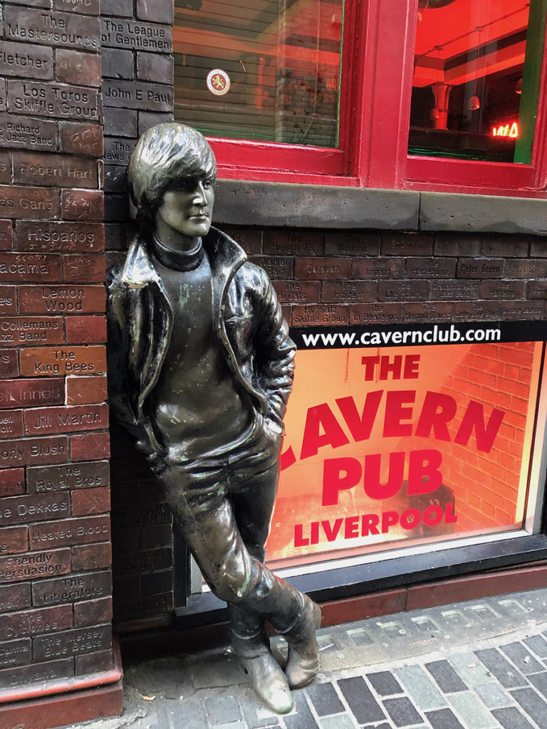John Lennon statue outside the Cavern Club, Liverpool