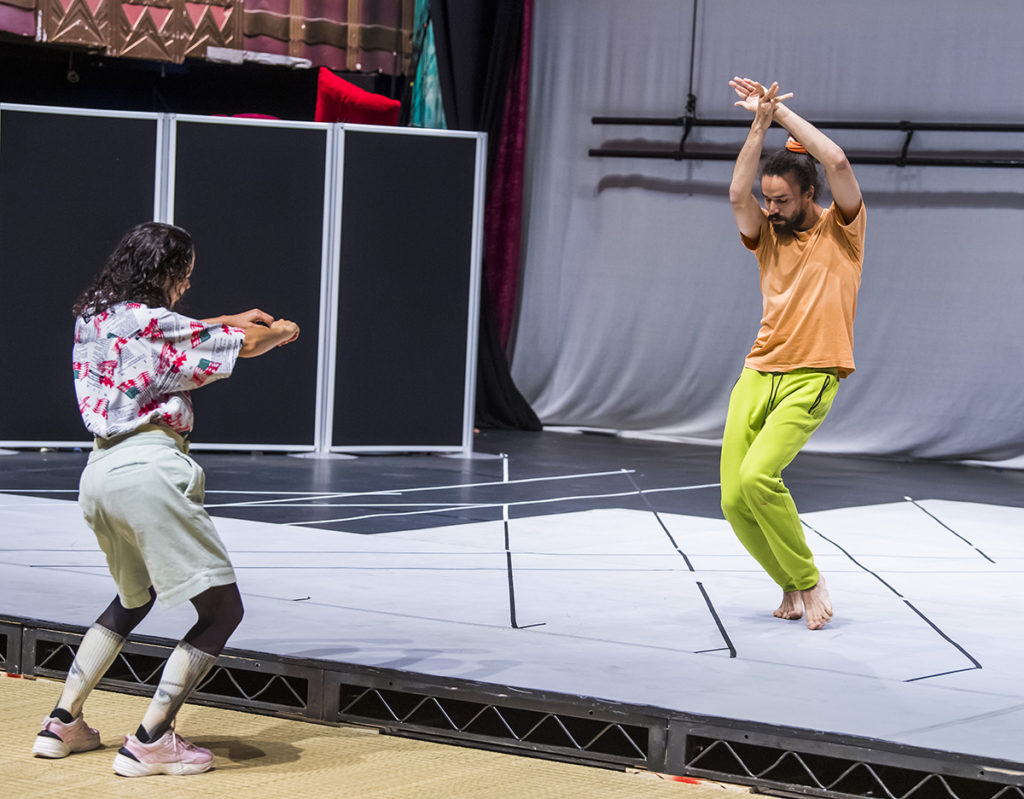 A scene from Maggie The Cat at MIF19 by Trajal Harrel