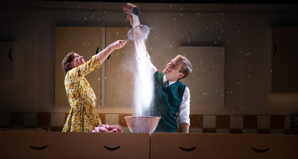 Giles Cooper and Katy Federman in Toast - photo credit Piers Foley