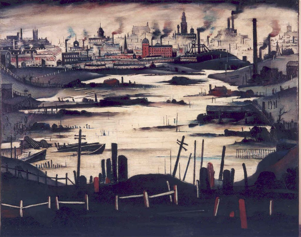 L.S. Lowry, The Lake, 1937