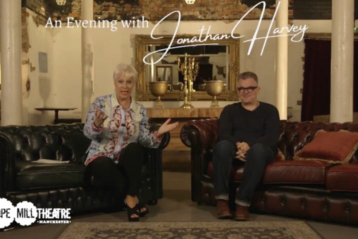 Denise Welch and Jonathan Harvey at Hope Mill Theatre