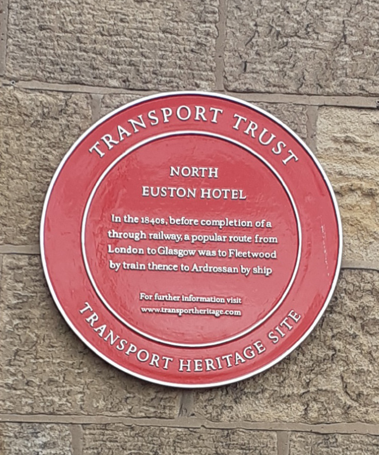 The North Euston Hotel Transport Heritage site Fleetwood