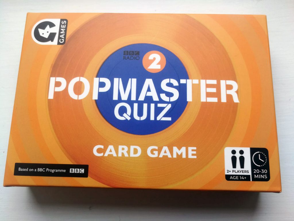 Popmaster Quiz Card Game