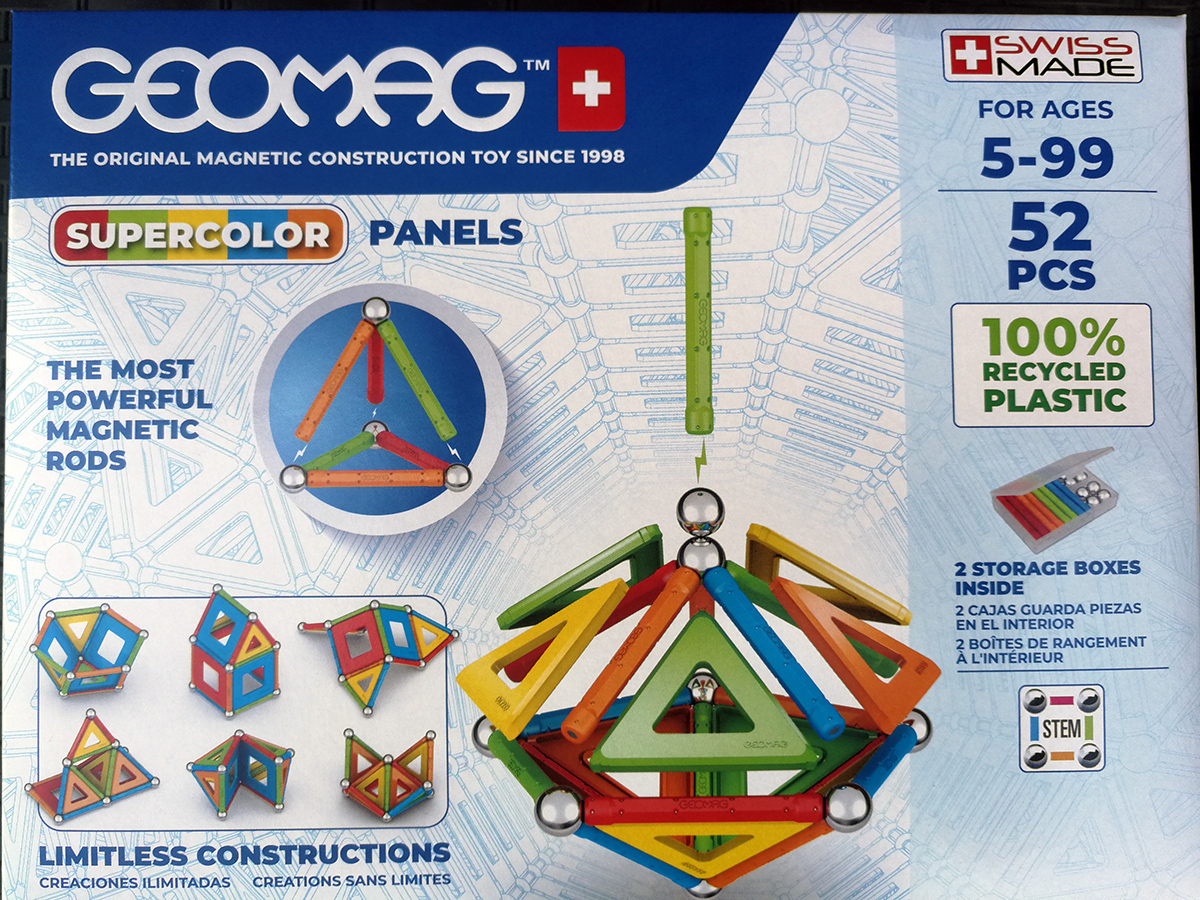 Supercolor Panels 15pc - Geomag – The Red Balloon Toy Store