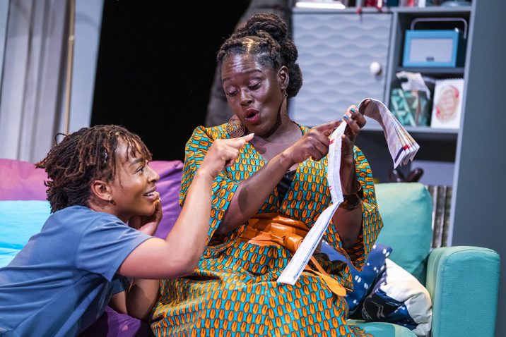 Uche Abuah and Michelle Asante in Notes on Grief, MIF 21