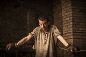 Piotr Głowacki in The Champion of Auschwitz Photo by Robert Palka