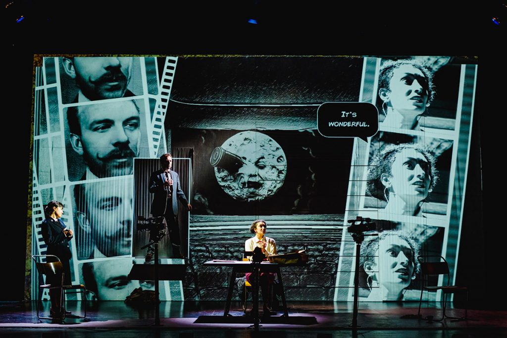 Adela Rajnovic, Matt Prendergast & Riana Duce - imitating the dog & Leeds Playhouse - Dracula The UntoId Story - Photo Ed Waring
