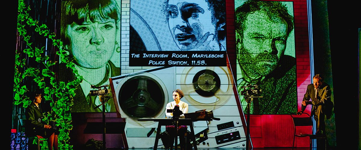 Adela Rajnovic, Riana Duce & Matt Prendergast -imitating the dog & Leeds Playhouse - Dracula The UntoId Story - Photo Ed Waring