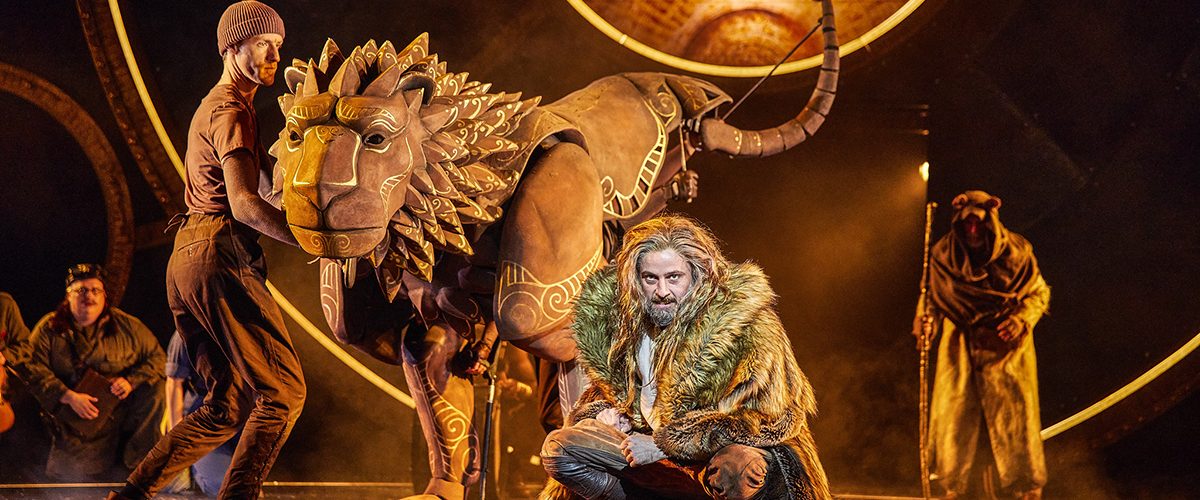 Chris Jared (Aslan) in The Lion, the Witch & the Wardrobe Photo: Brinkhoff Moegenburg
