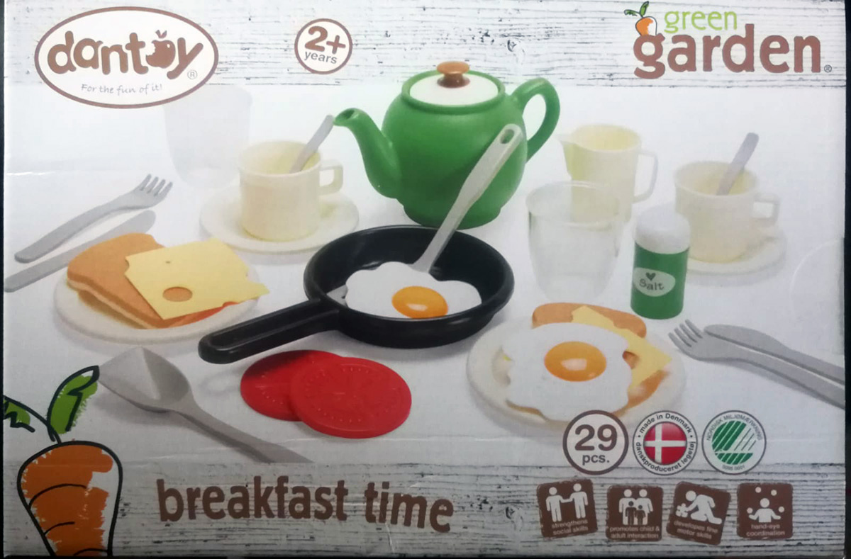 Dantoy Green Garden Ontbijtset - 10-stuks