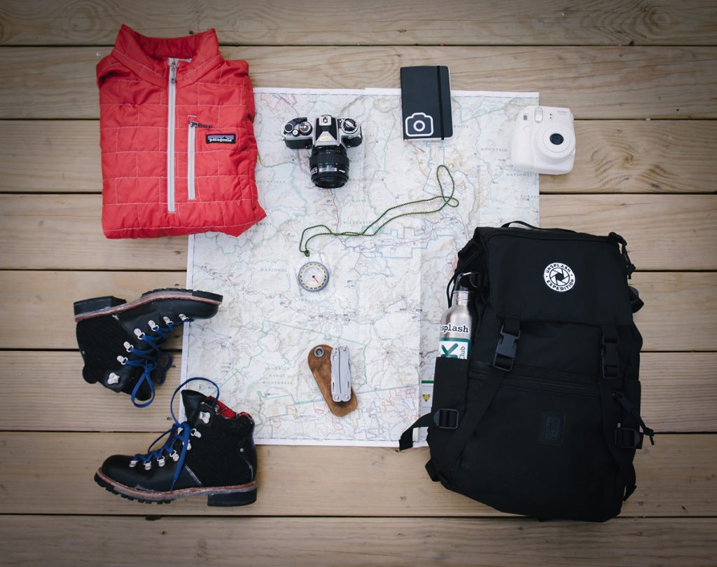 Packing for an expedition