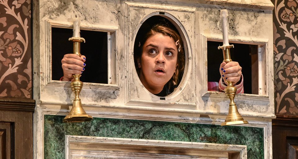 Nancy Zamit in The Play that Goes Wrong UK Tour