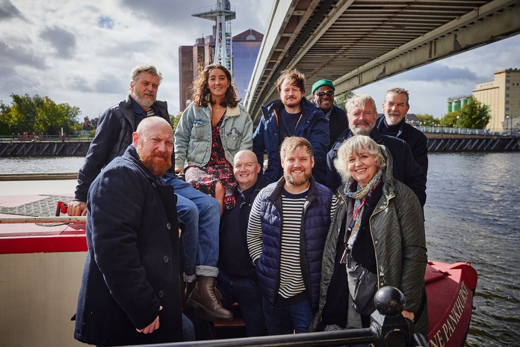 Cast of Fisherman's Friends The Musical on Salford Quays Photo Nathan Chandler
