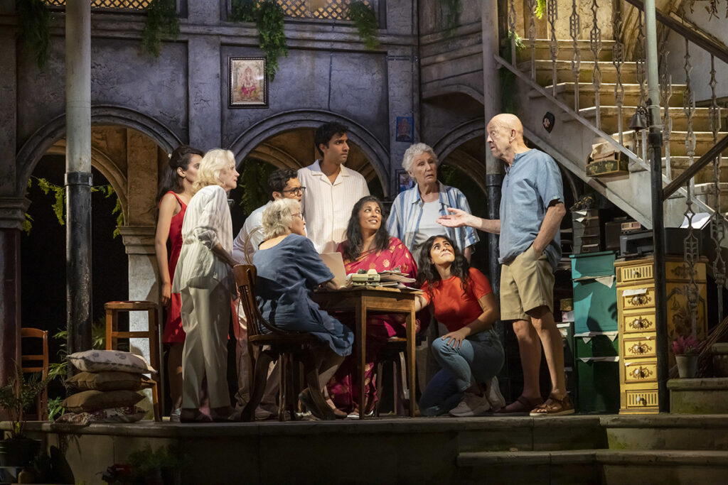 The Best Exotic Marigold Hotel on stage Photo by Johan Persson