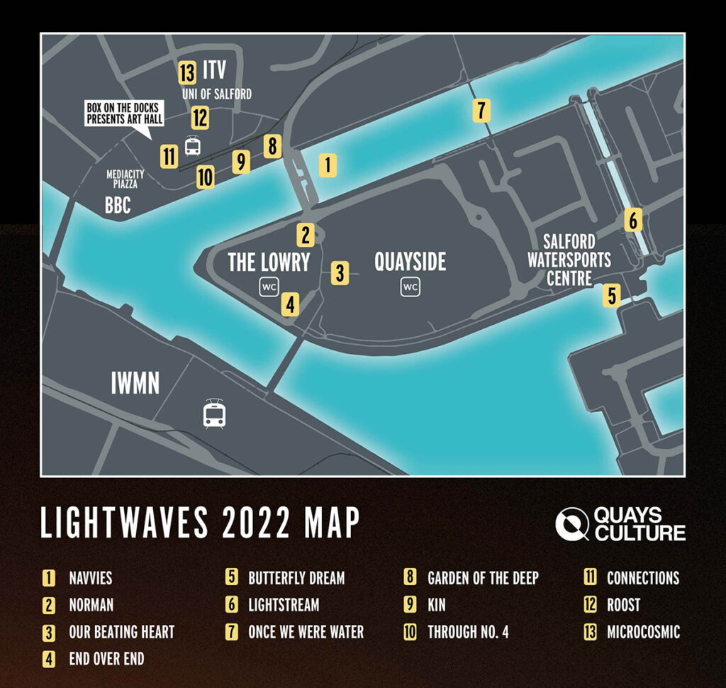 Lightwaves 2022 map