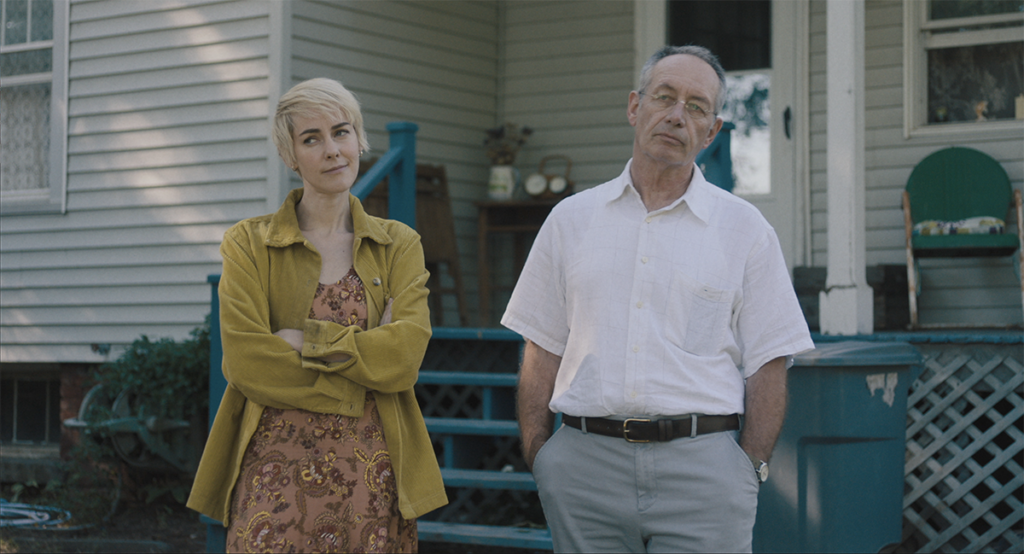 Audrey (Jena Malone) and Otto (Robert Hunger-Bühler) in Adopting Audrey.