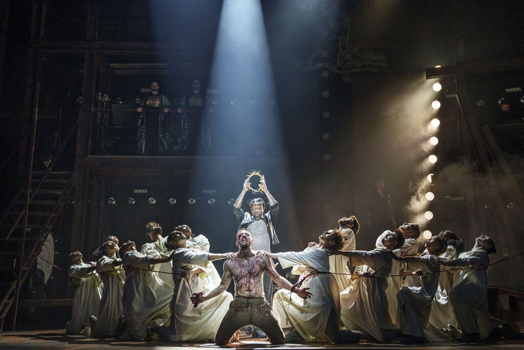 The company of the Jesus Christ Superstar Tour. Credit Paul Coltas