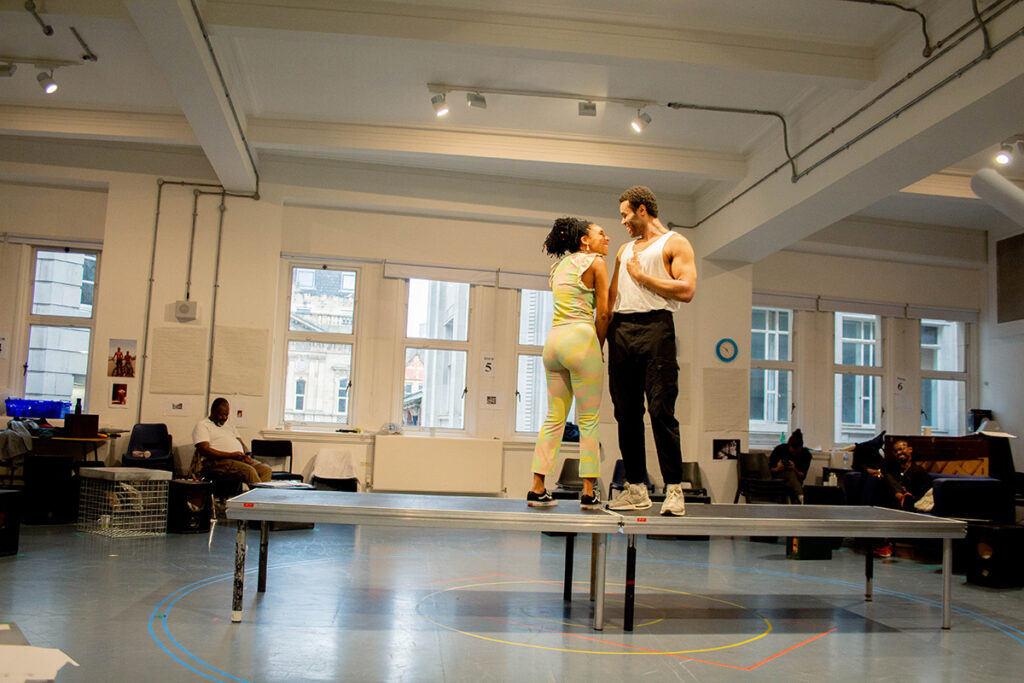 Romeo & Juliet - Shalisha James-Davis (Juliet) & Conor Glean (Romeo) Image - Ella Mayamothi