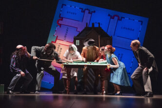 Cluedo 2. Play performed at Richmond Theatre,London, UK