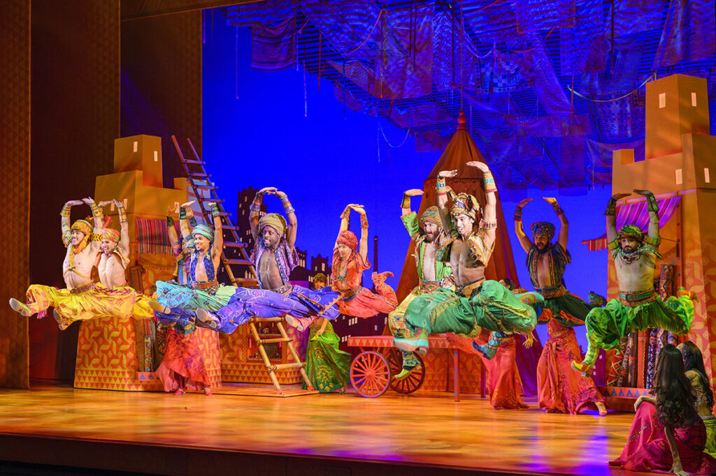 Male ensemble Disney Aladdin the Musical