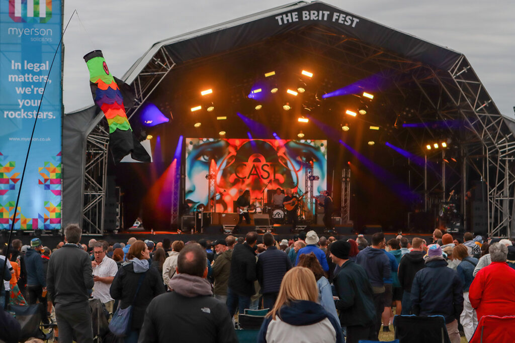 Cast at The Brit Fest. Image by Mick Byrne Photography