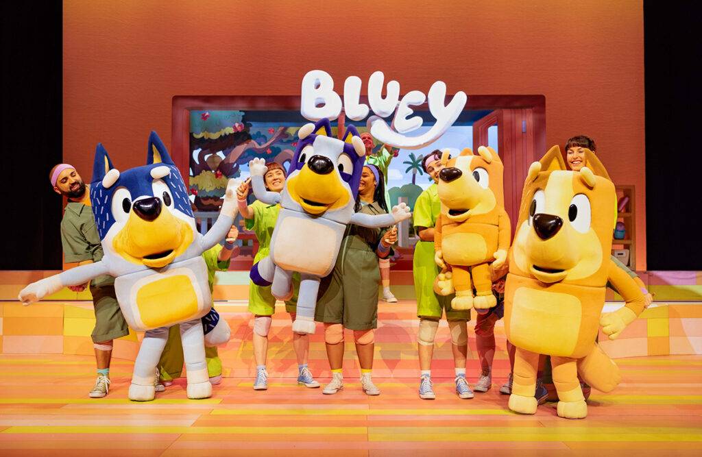 The Heeler Family - Bluey's Big Play UK & Ireland Tour ( Credit Mark Senior)