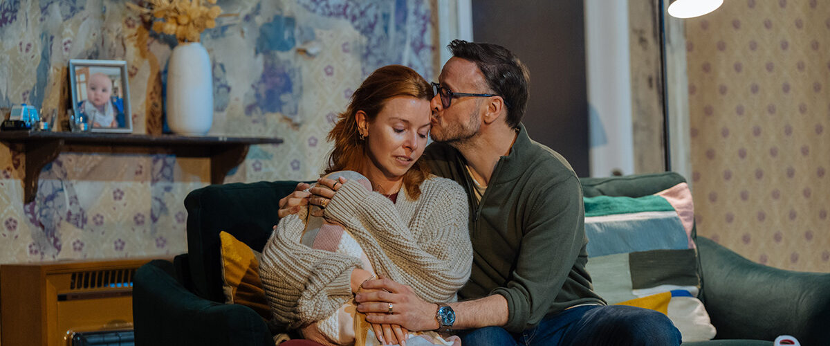 Stacey Dooley and Kevin Clifton in 2:22 A Ghost Story. Photo by Helen Murray