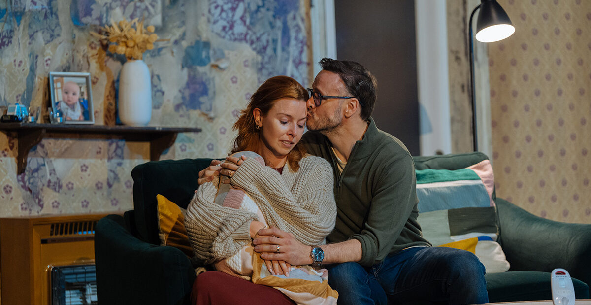 Stacey Dooley and Kevin Clifton in 2:22 A Ghost Story. Photo by Helen Murray