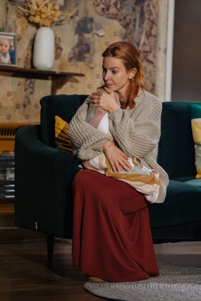 Stacey Dooley in 2:22 A Ghost Story. Photo by Helen Murray