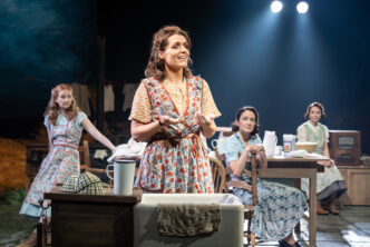 Siobhan OKelly Margaret and members of the Company in Dancing at Lughnasa. Photo by Johan Persson
