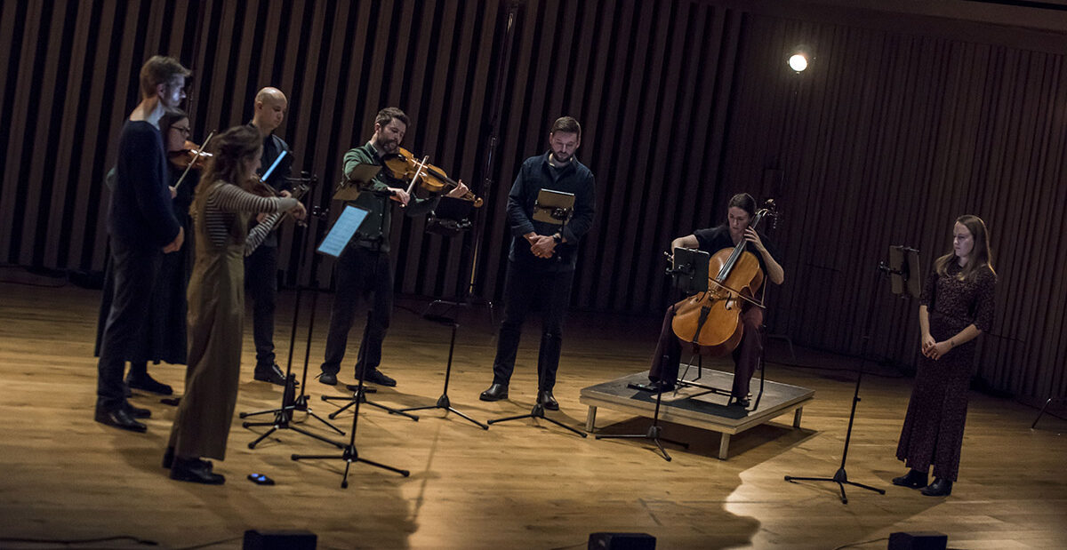 Manchester Collective Wintering. Photo by Chris Payne