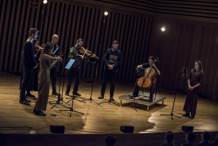 Manchester Collective Wintering. Photo by Chris Payne