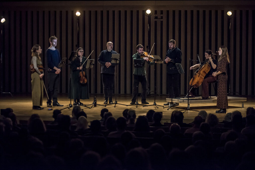 Manchester Collective Wintering. Photo by Chris Payne