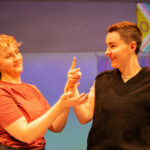 Em Prendergast and Zoe McWhinney in Barrier(s) - credit Becky Bailey Photography