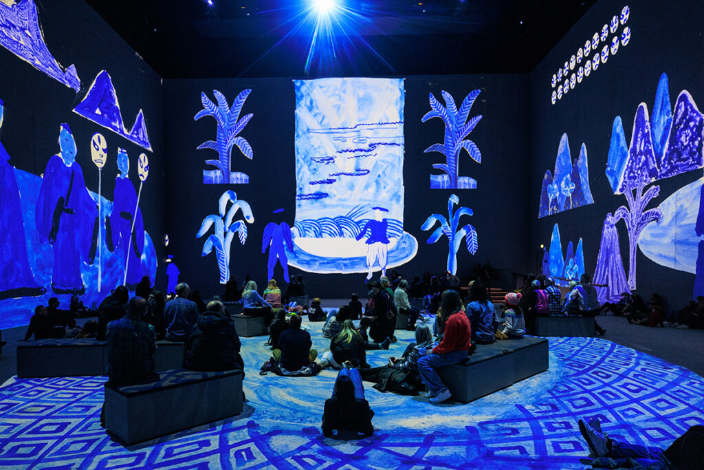 David Hockney - Bigger & Closer (not smaller & further away) - Lightroom - credit Justin Sutcliffe