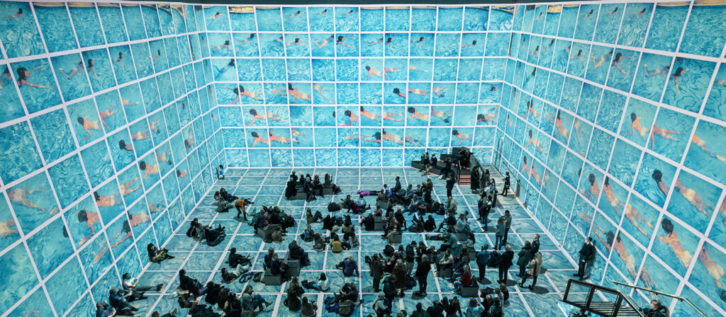 David Hockney - Bigger & Closer (not smaller & further away) - Lightroom - credit Justin Sutcliffe