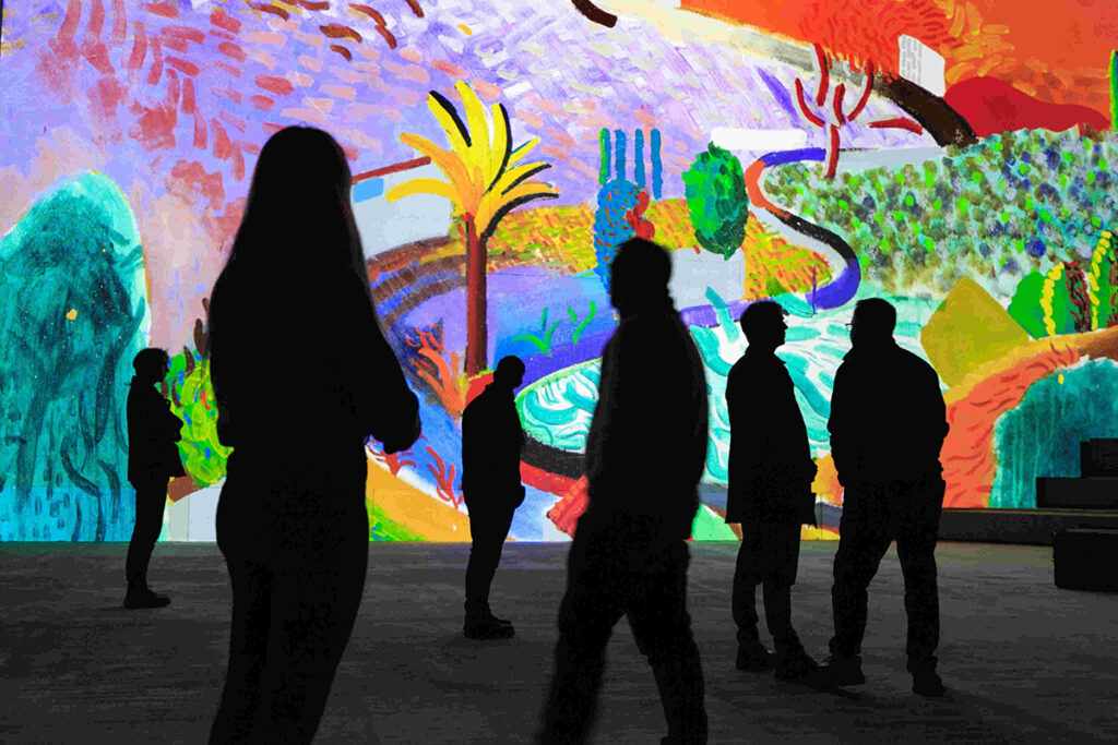 David Hockney - Bigger & Closer (not smaller & further away) - Lightroom - credit Justin Sutcliffe