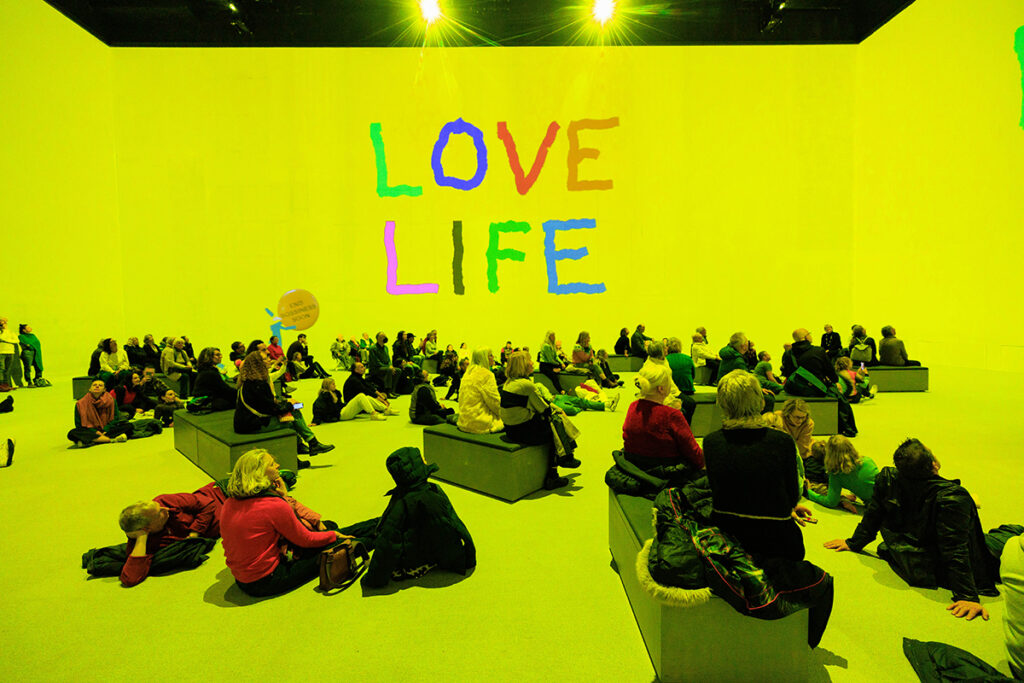 David Hockney - Bigger & Closer (not smaller & further away) - Lightroom - credit Justin Sutcliffe