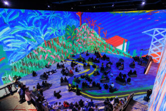 David Hockney - Bigger & Closer (not smaller & further away) - Lightroom - credit Justin Sutcliffe