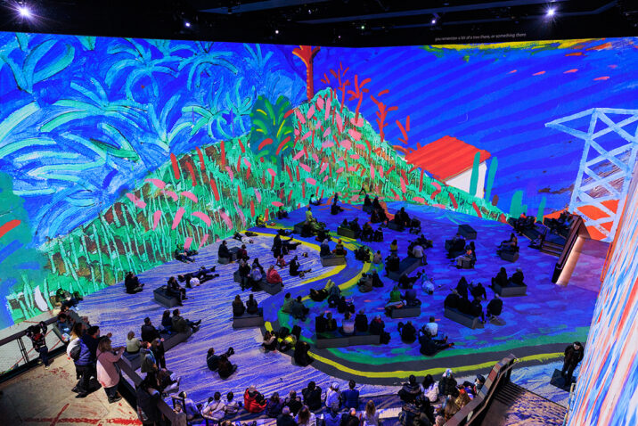 David Hockney - Bigger & Closer (not smaller & further away) - Lightroom - credit Justin Sutcliffe