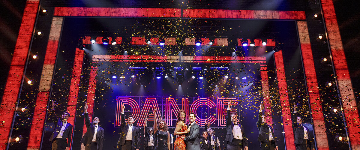 Sidonie Smith, Adam Garcia and Cast. Credit Paul Coltas