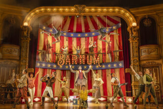 The Cast of Barnum UK Tour - Photo credit Pamela Raith