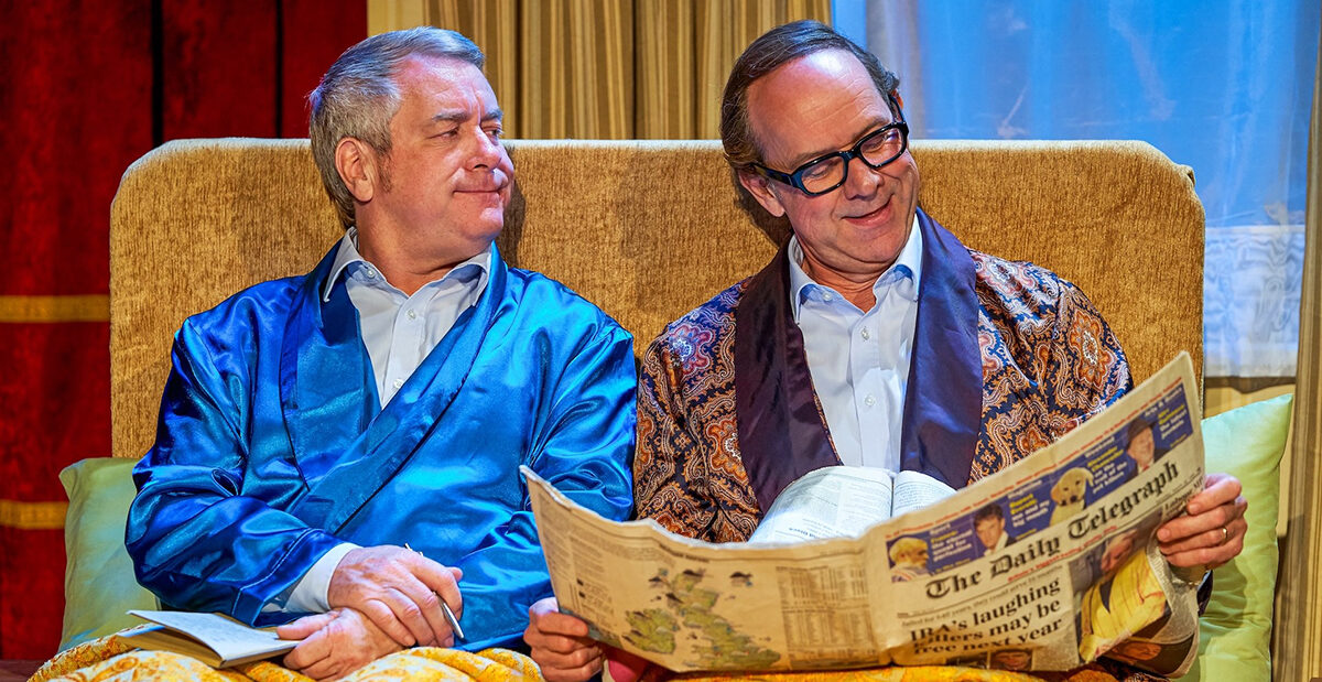 Ian Ashpitel and Jonty Stephens in Eric & Ern (photo credit Paul Coltas)