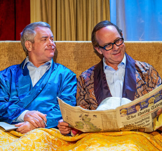 Ian Ashpitel and Jonty Stephens in Eric & Ern (photo credit Paul Coltas)