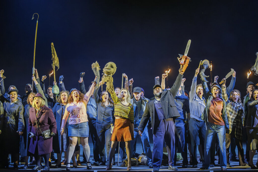 Opera North's Peter Grimes. Photo by James Glossop