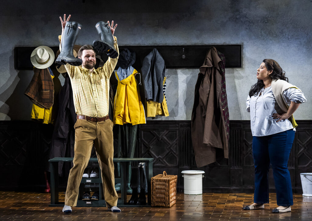 A scene from The Marriage Of Figaro by Wolfgang Amadeus Mozart. An Opera North production.n ©Tristram Kenton