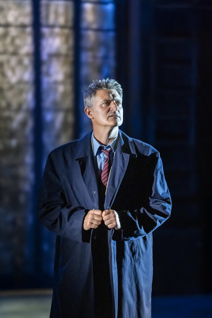 Tom Chambers in Inspector Morse: House of Ghosts. Credit: Johan Persson